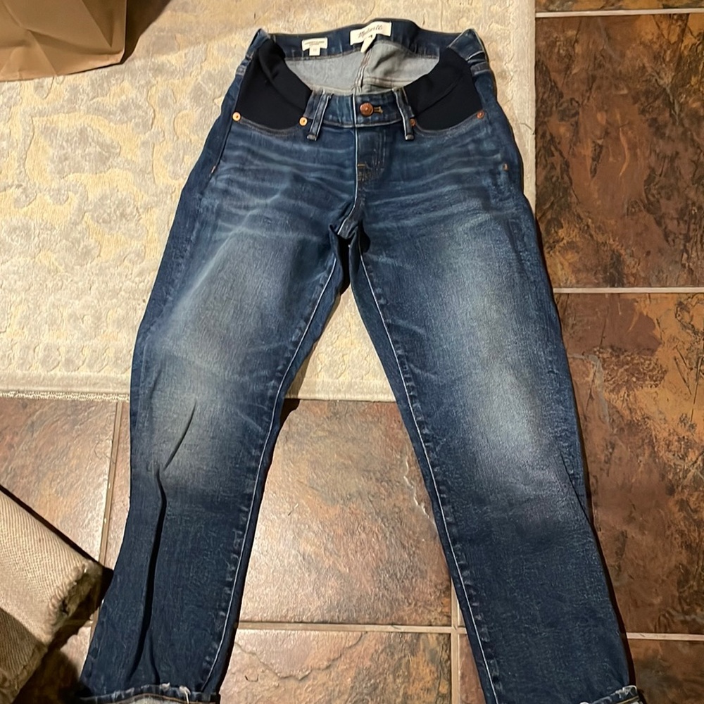 Madewell maternity jeans waist 25
